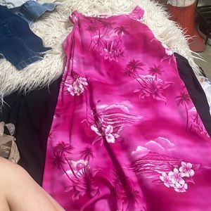 A floral short dress by basic editions
